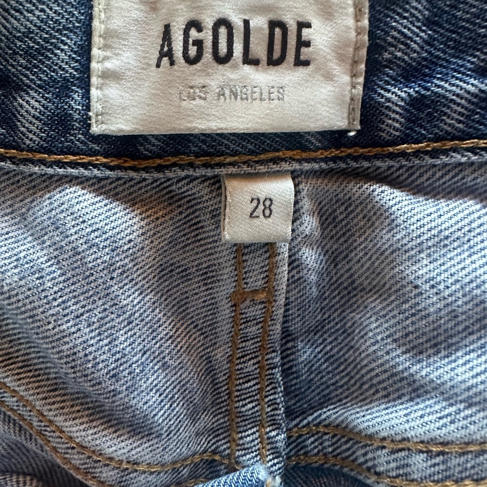 Agolde Classic Blue Jeans